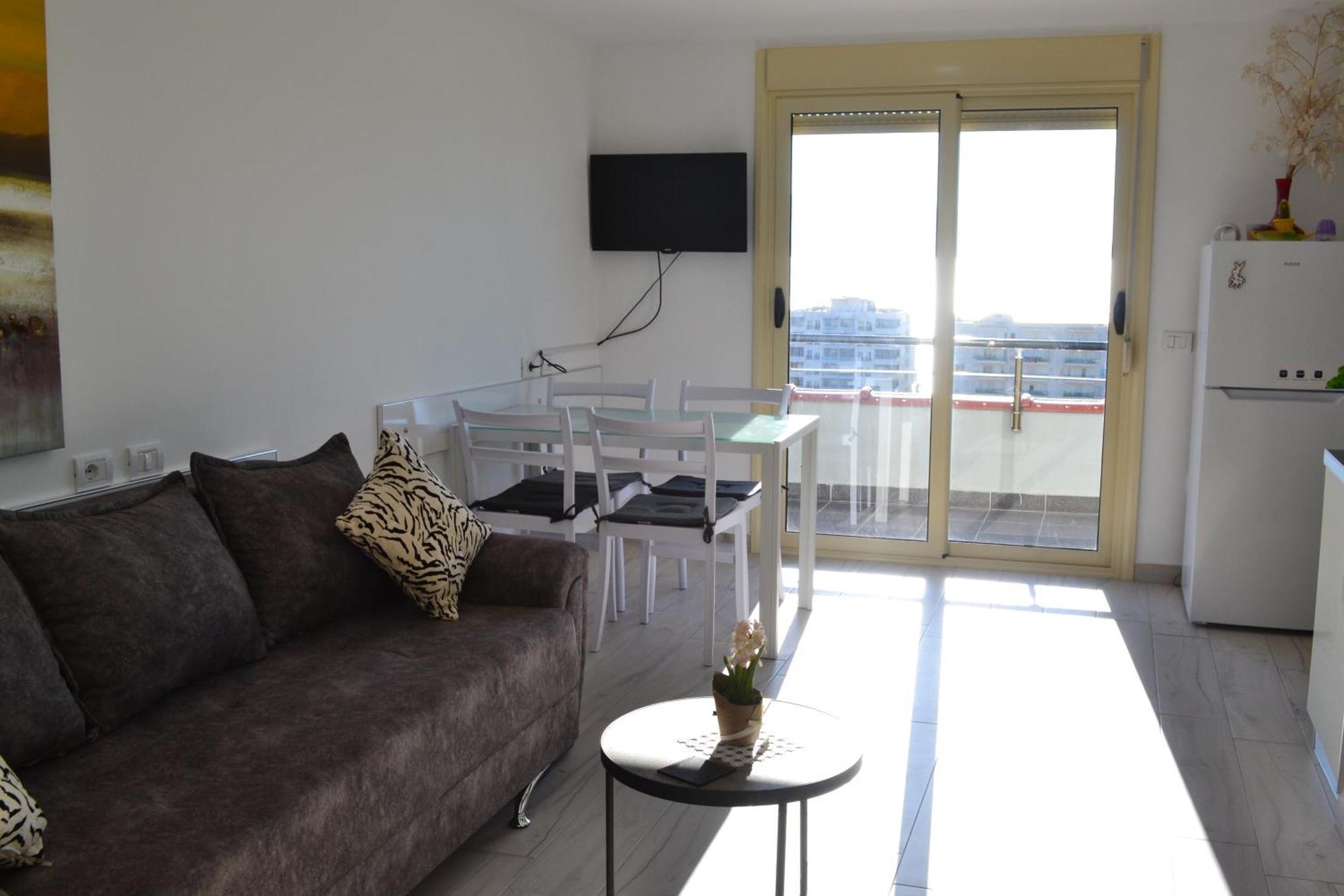 דירות Vlorë Seaview Penthouse Terrace & Garage מראה חיצוני תמונה