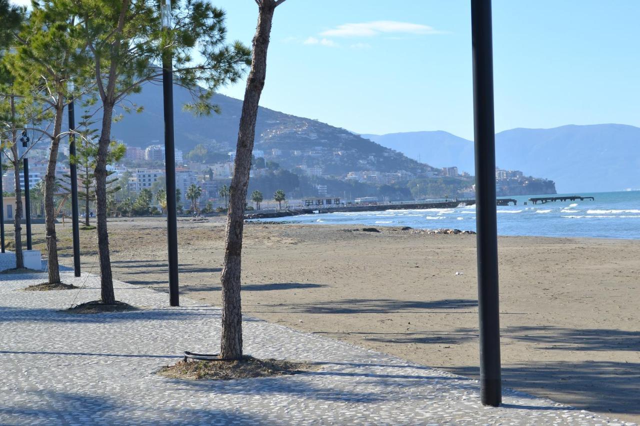דירות Vlorë Seaview Penthouse Terrace & Garage מראה חיצוני תמונה